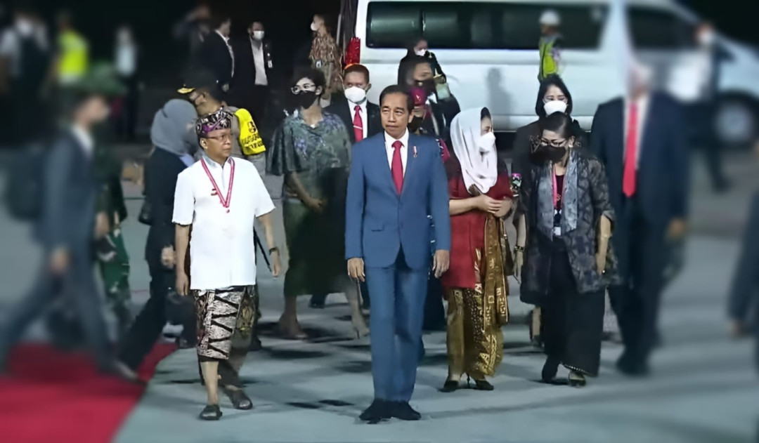 Presiden Jokowi Langsung Mendarat di Bali Usai Hadiri KTT ASEAN