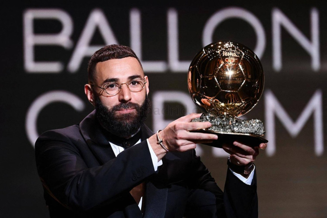 Karim Benzema Raih Ballon d'Or 2022, Termotivasi dari Zidane dan Ronaldo