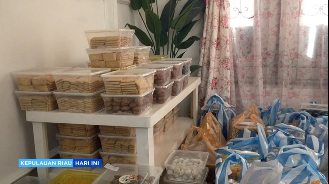 Pesanan Kue Kering Rumahan di Dabo Singkep Meningkat Jelang Lebaran