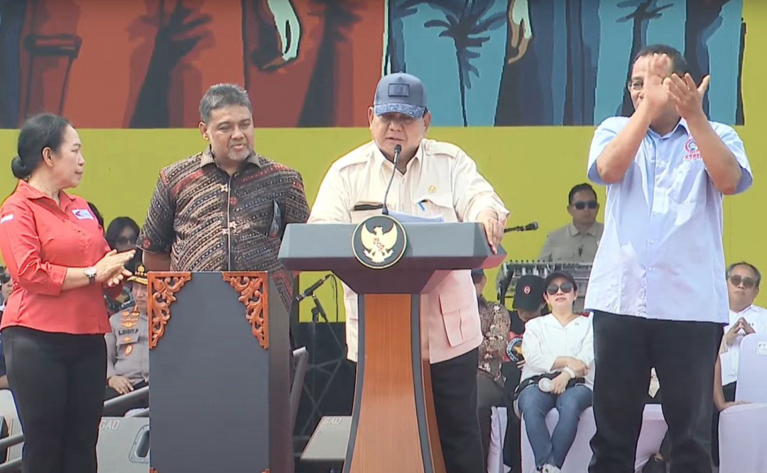 Presiden Prabowo Sebut Segerakan Pembahasan RUU PPRT 