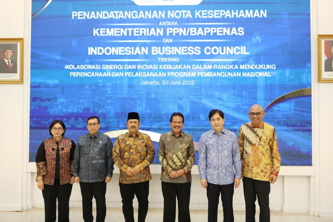 Bappenas dan IBC Teken MoU Dukung RPJMN 2025–2029
