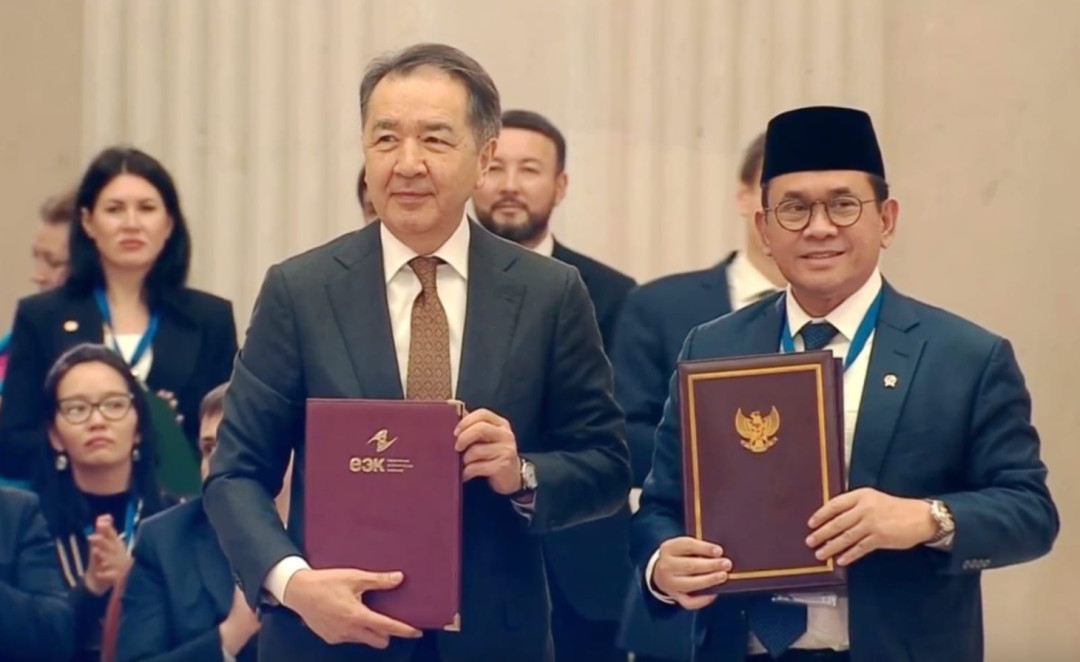 Indonesia Catat Tonggak Sejarah Perdagangan, Teken FTA dengan Negara-Negara Eurasia