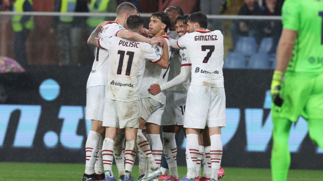 Hujan Gol di Detik Terakhir! Milan Bangkit Lawan Genoa 