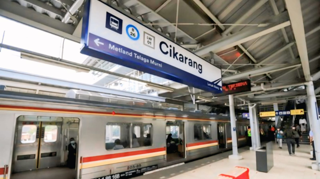 Layani KRL-KA Jakarta Jauh, Stasiun Cikarang Jadi Simpul Transportasi Strategis
