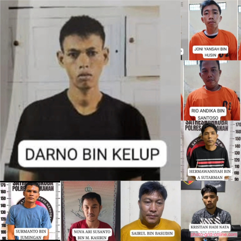 8 Tahanan Polres Way Kanan Kabur, 3 Berhasil Ditangkap