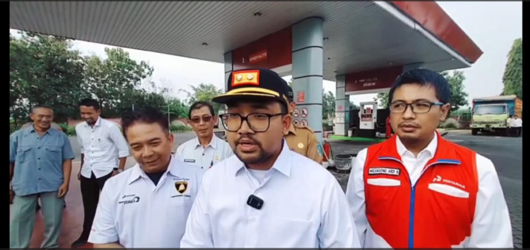 Wabup Nganjuk Sidak SPBU Nakal, Ditemukan 60 Liter Air dalam Tangki Pertalite
