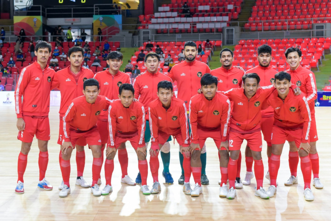 Tim Futsal Putra Indonesia Diputuskan Berangkat ke SEA Games 2021 Hanoi