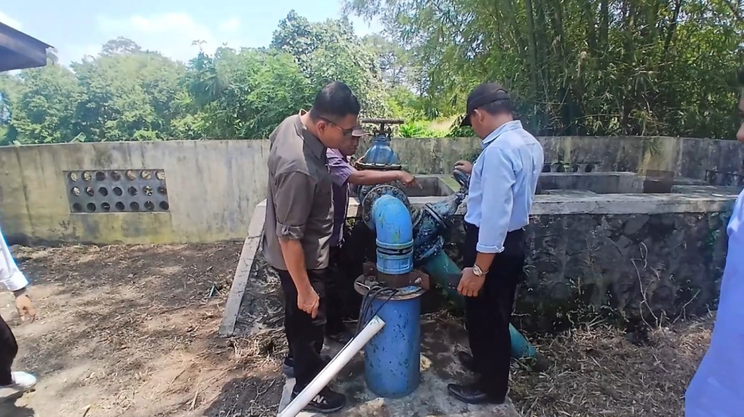 Komisi C DPRD DIY Soroti Sumur Bor dan Irigasi Purwomartani