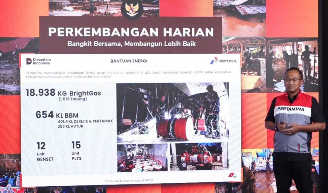 Pertamina Salurkan BBM Gratis di Wilayah Bencana