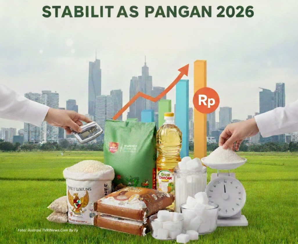 Pemerintah Jamin Stok Pangan Nasional Stabil