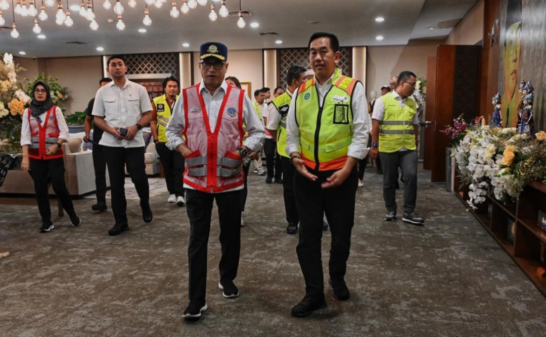 Menhub Tinjau Terminal VVIP Bandara Soekarno-Hatta Jelang KTT ASEAN