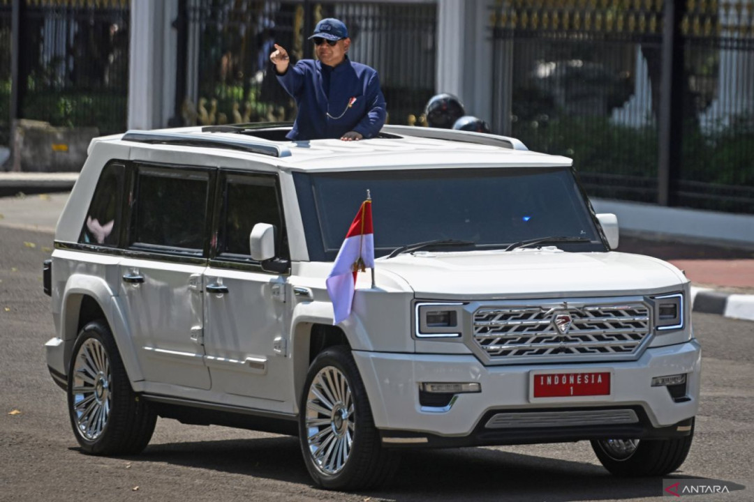 Prabowo Akan Pidato Poltik May Day Monas, Naik Maung dari Istana