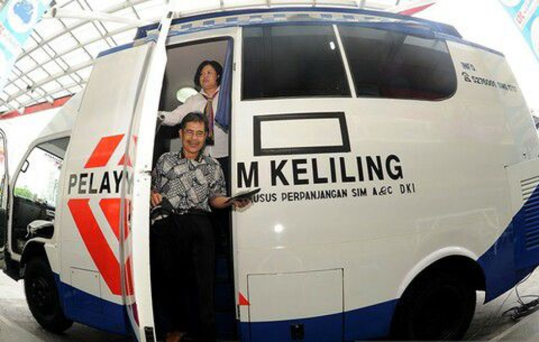 Layanan SIM Keliling Hanya Tersedia di Jakarta Timur dan Jakarta Barat Hari Ini
