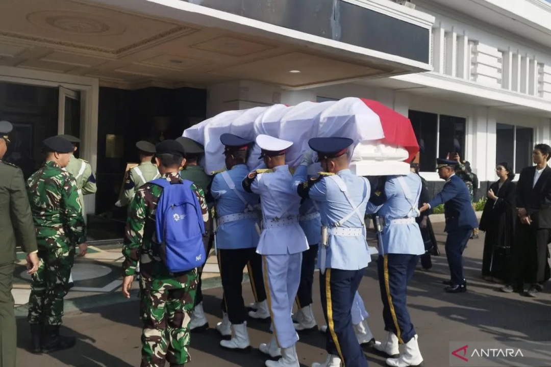 Jenazah Mantan Menhan Juwono Disemayamkan di Gedung Kemhan Sebelum Dimakamkan di TMP Kalibata