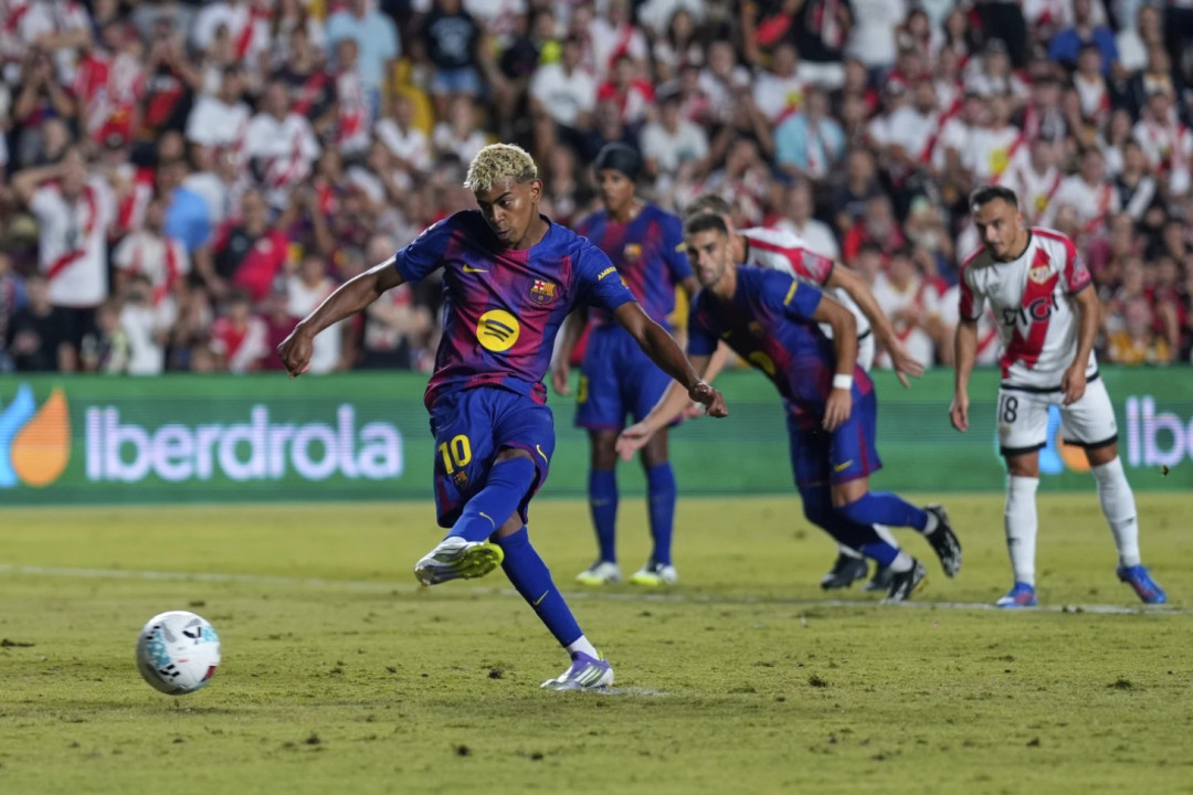 Barcelona Tertahan, Penalti Yamal Gagal Selamatkan Kemenangan