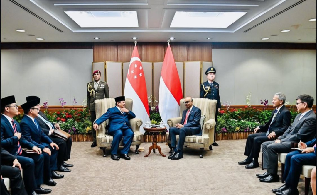 Presiden Prabowo Dorong Kerja Sama Strategis dengan Singapura di Bidang Kesehatan dan Pertanian Modern