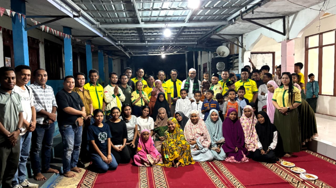 Rajut Toleransi Pemuda Katolik Kupang Gelar Buka Puasa Bersama Anak Panti Attin