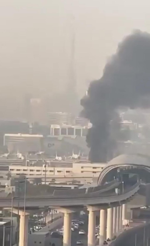 Insiden di Bandara Internasional Dubai, Empat Staf Alami Luka-luka