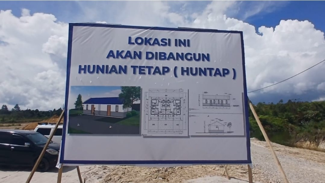 Jelang Lebaran, Huntap Korban Bencana di Tapanuli Utara Belum Siap Ditempati