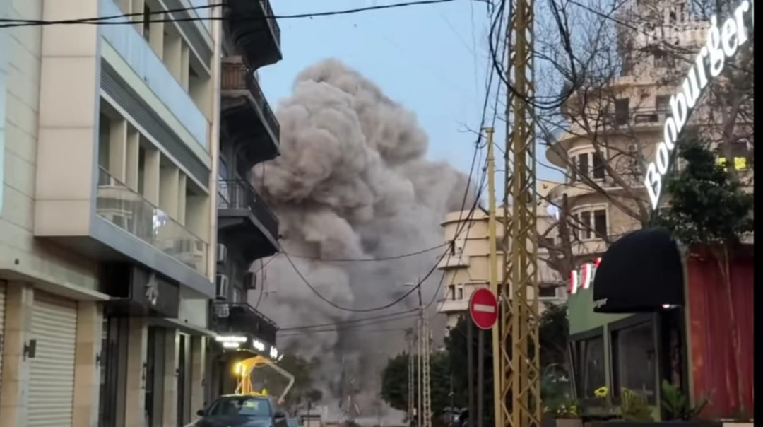 Beirut Membara: Israel Gempur Jantung Kota