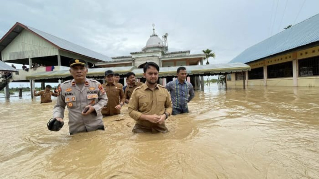 Banjir Capai 1,5 Meter, 3.866 Warga Terdampak di Aceh Barat