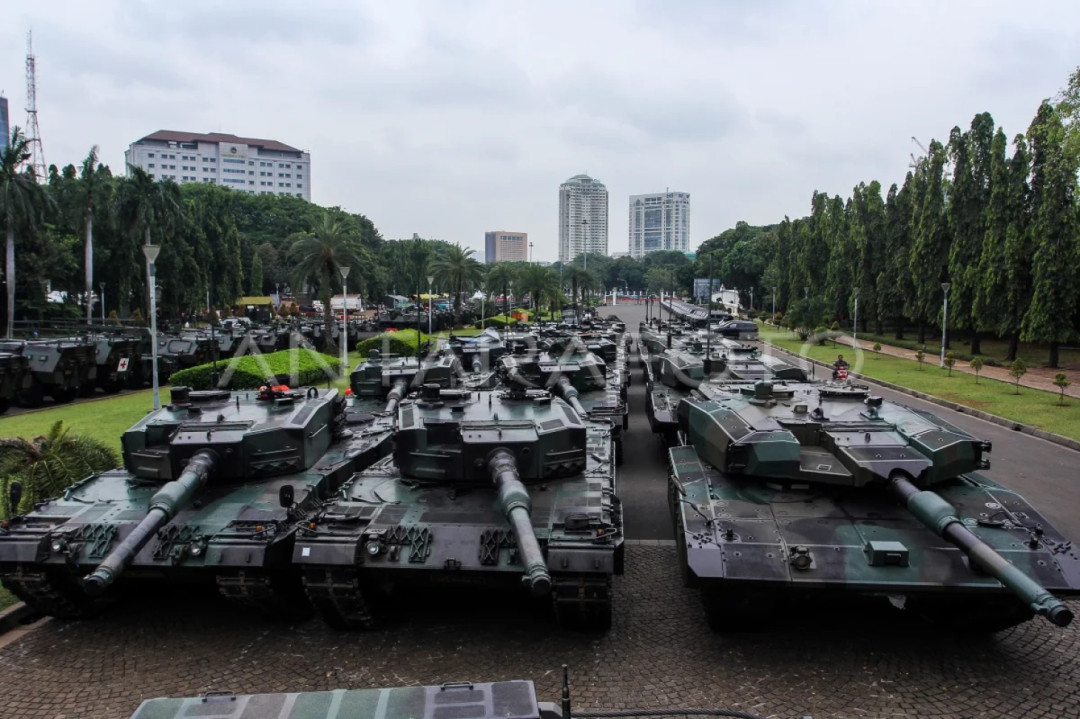 Parade Kolosal 1.047 Alutsista & Konser Meriah Peringati HUT ke-80 TNI Hari Ini