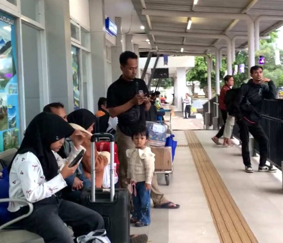 H-3 Lebaran 2026, Penumpang Tiba di Terminal Guntur Malati Tembus 8.731 Orang