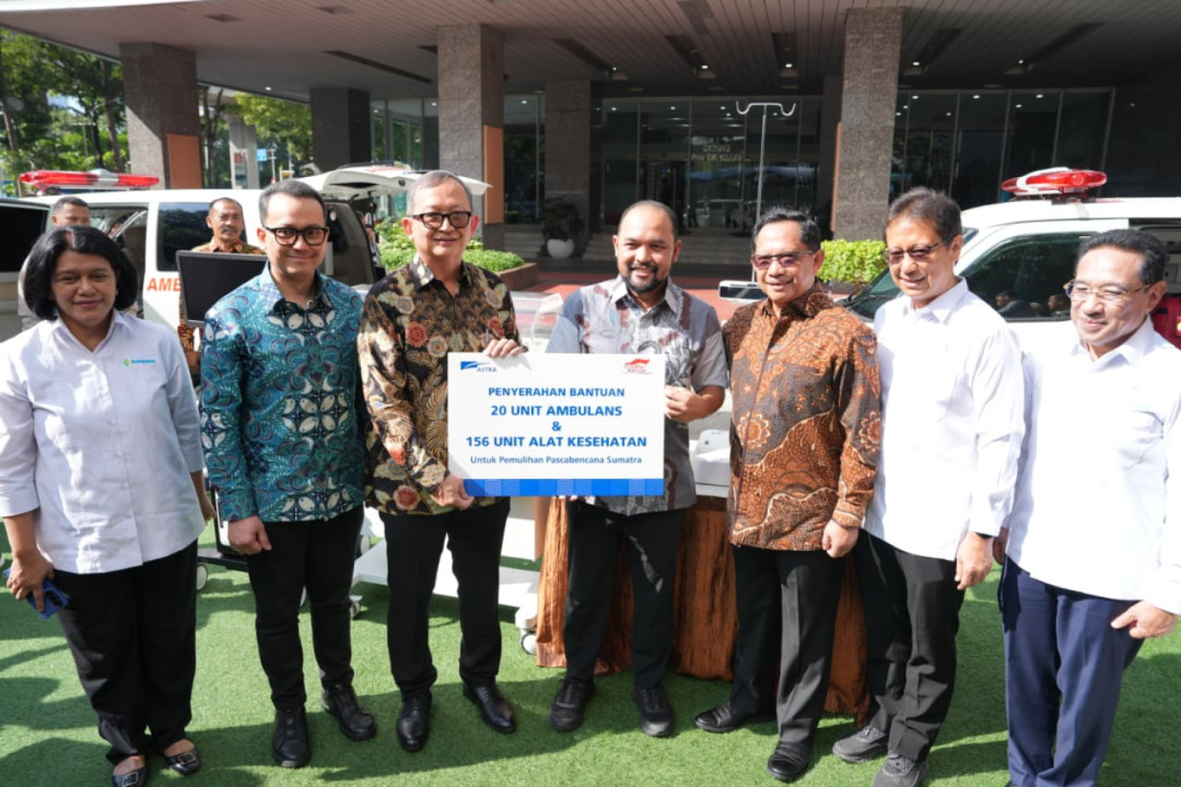 31 Ambulans Disalurkan ke Daerah Terdampak Bencana Sumatera