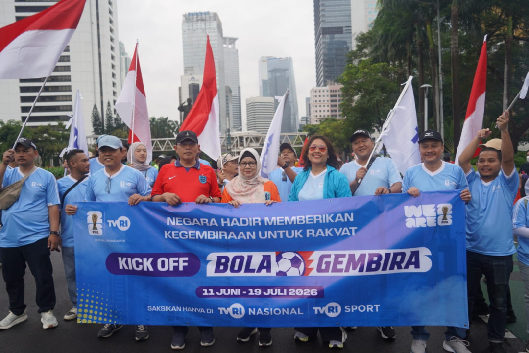 TVRI Kick-off Bola Gembira, Ajak Masyarakat Sambut Piala Dunia 2026