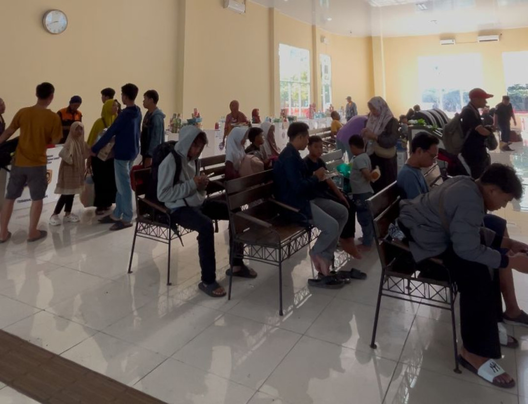 Terminal Tegal Catat 1.289 Pemudik Berangkat, Arus Balik Meningkat Tajam