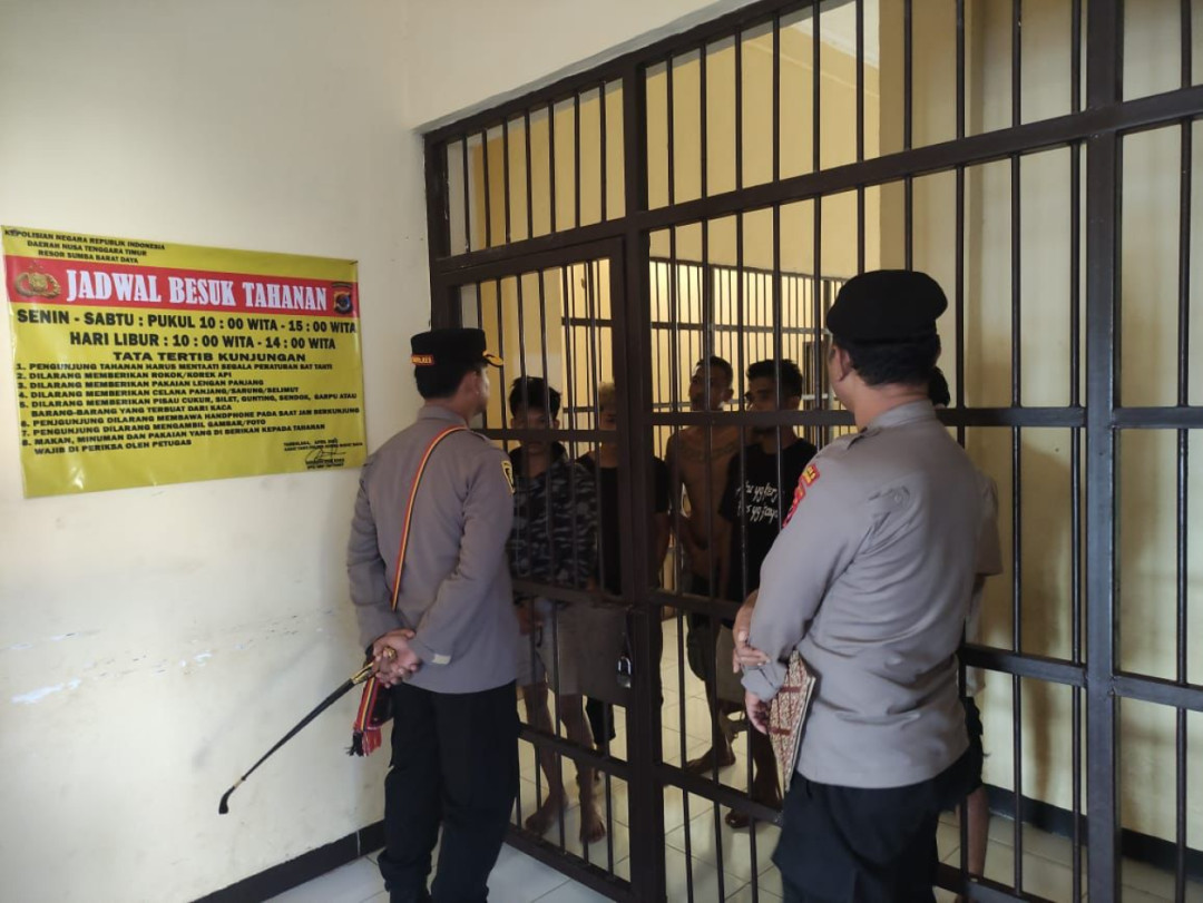 Pelaku Judi Di Kodi Diamankan Petugas Polres Sumba Barat Daya