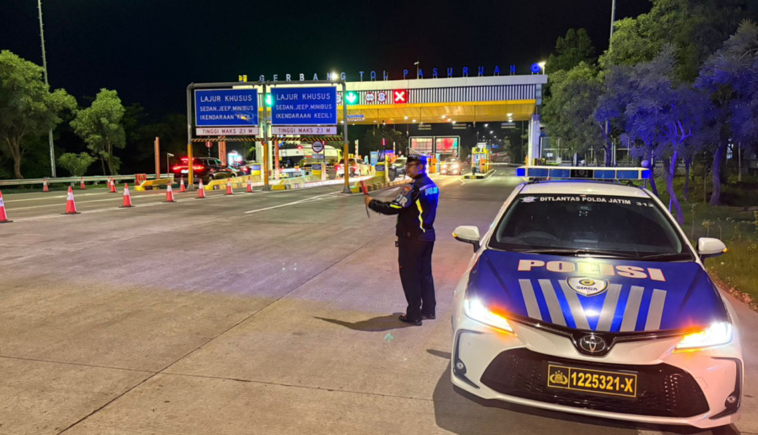 Operasi Ketupat Semeru Hari Keempat, Arus Kendaraan di Jatim Masih Stabil
