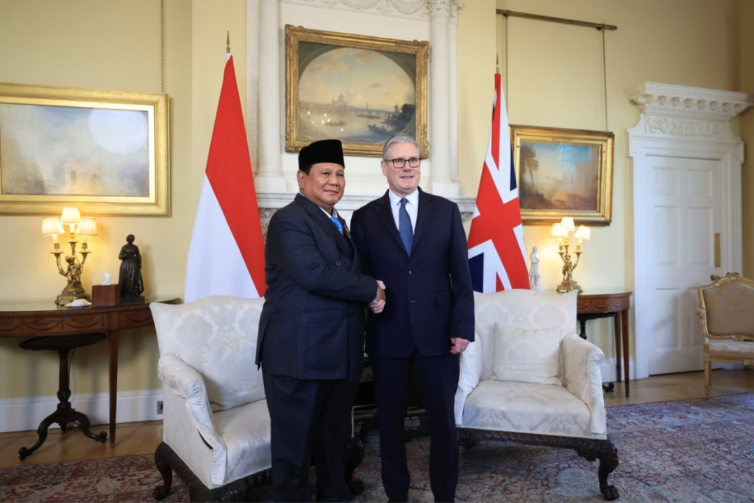 PM Starmer Apresiasi Kerja Sama Maritim RI–Inggris, Ciptakan Lapangan Kerja