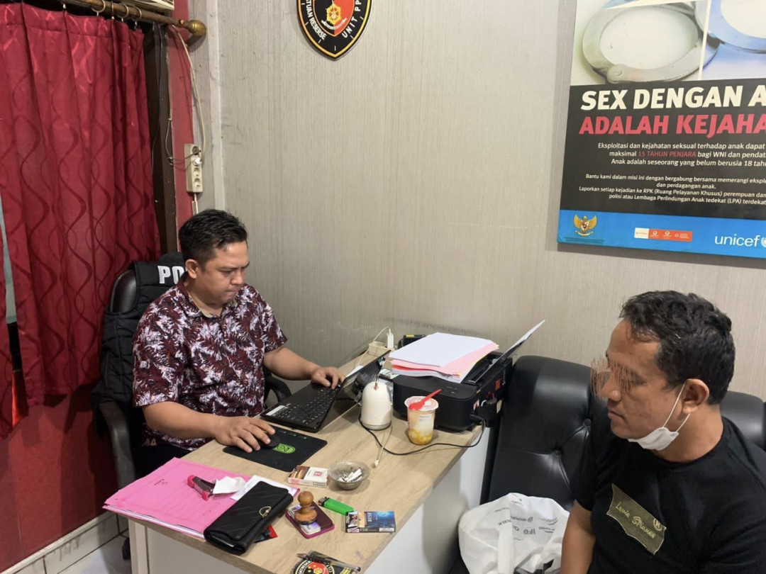 Cabuli Anak Dibawah Umur, Pria Paruh Baya Ditangkap Polres Cilegon