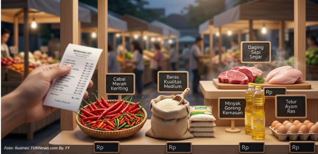 Awal Pekan, Harga Pangan Nasional Masih Tertahan