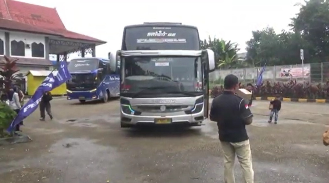 Pelanggaran Bus di Terminal Alam Barajo Masih Tinggi