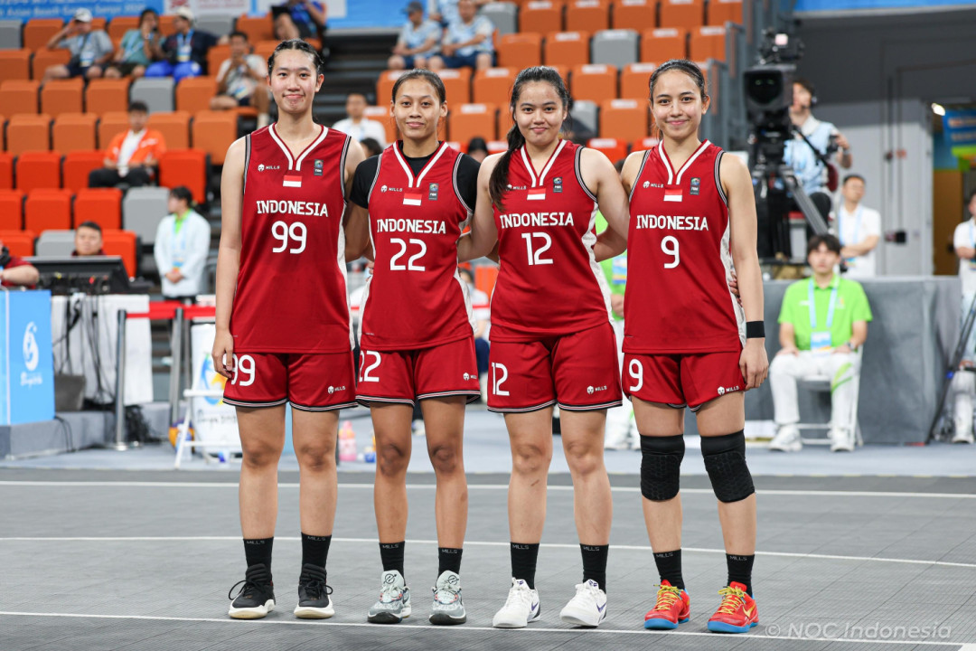 Usai Berjuang di Sanya, Pelatih Timnas Basket 3x3 Putri Apresiasi Dukungan Masyarakat Indonesia