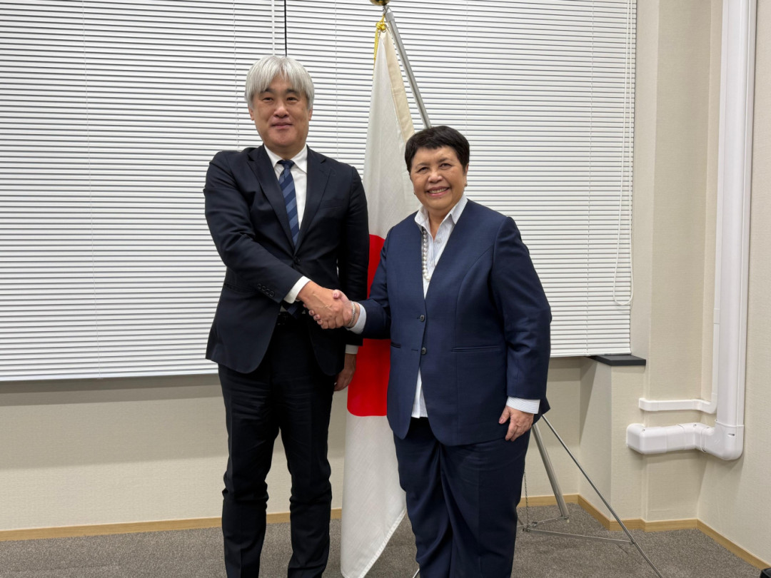 Dubes RI Kartini Sjahrir Serahkan Salinan Surat Kepercayaan di Tokyo