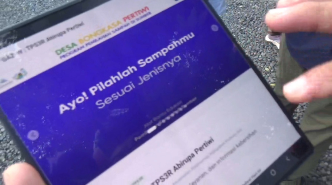 Desa Bongkasa Pertiwi Terapkan Pengawasan Sampah Digital