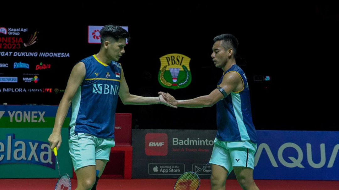 Indonesia Open 2023: Gagal ke Final, Pram/Yere Sesali Momentum Gim Kedua