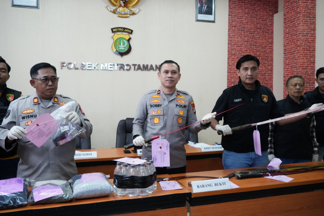 Polisi Tangkap 3 Remaja Tawuran di Tamansari, Satu Positif Narkotika