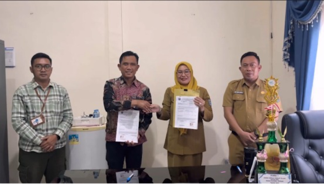 Diskominfosta Bangka Tengah dan TVRI Babel Jalin Kerja Sama Penyebaran Informasi Pembangunan