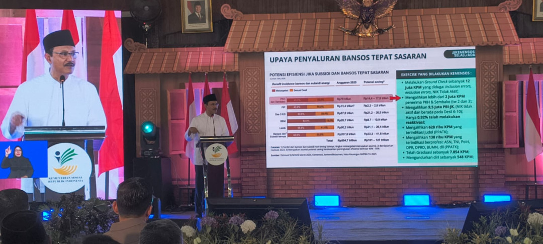 45% Bansos PKH Tak Tepat Sasaran, Mensos Soroti Pembaruan Data Nasional
