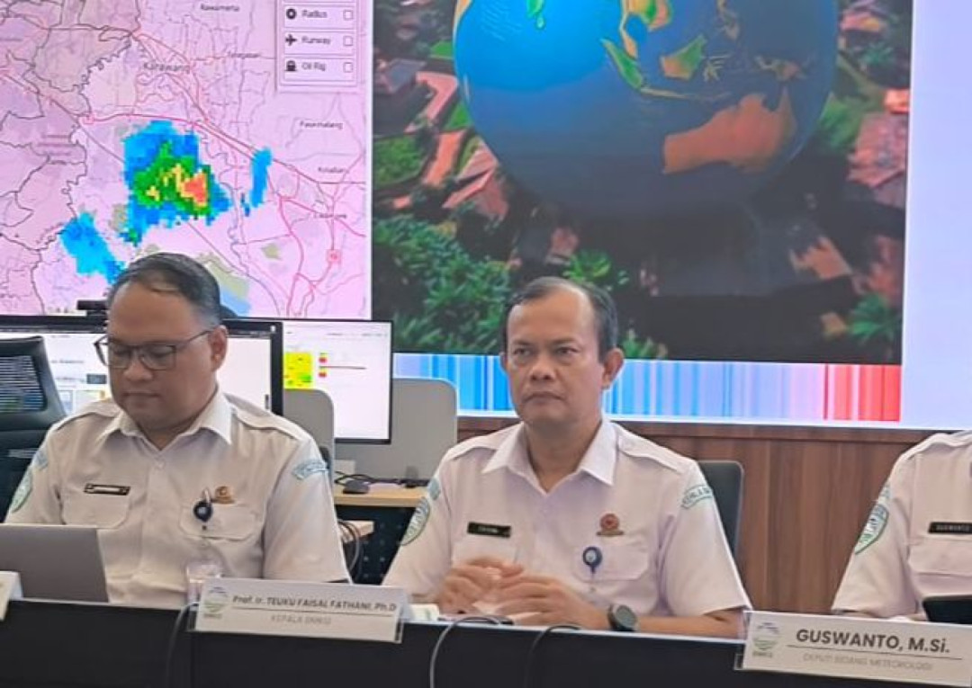 BMKG Ingatkan Risiko Banjir Awal 2026, Sektor Pertanian Diminta Bersiap