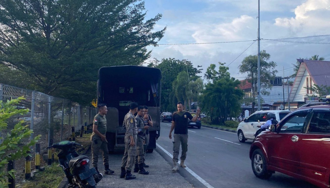 Penertiban PKL di Stasiun Tabing, Satpol PP Terapkan Penjagaan Ketat
