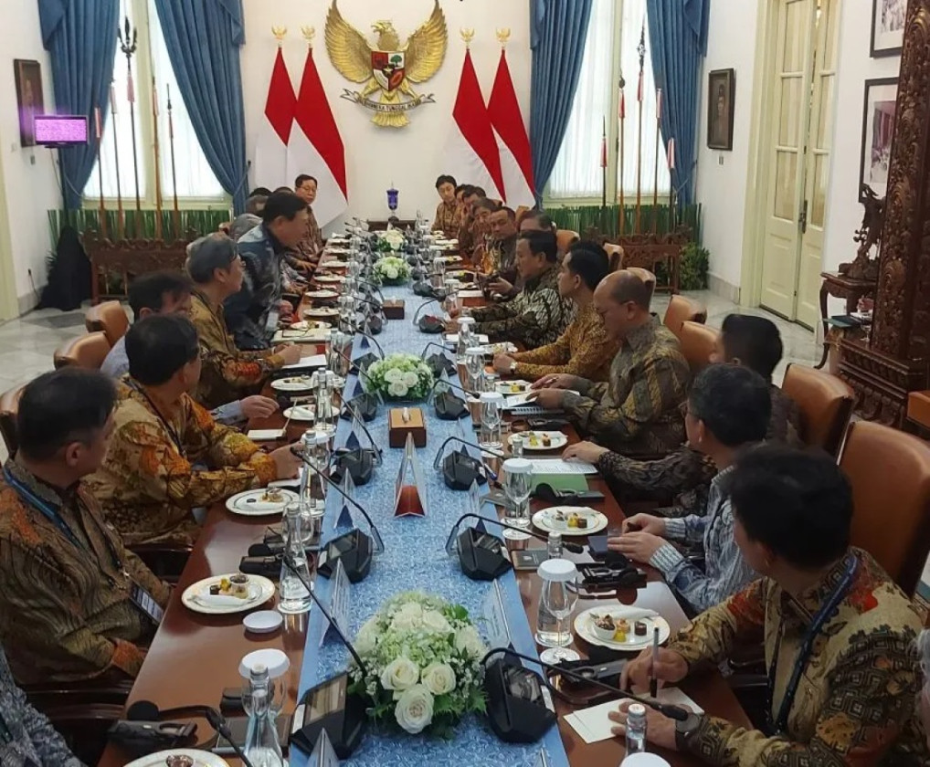 Presiden Prabowo Sambut Delegasi Pengusaha Korea selatan, Sinyal Besar Investasi Baru