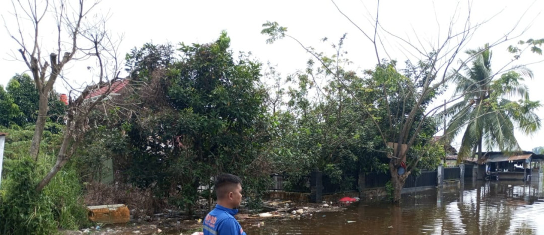 Luapan Sungai Siak Genangi Pemukiman di Pekanbaru, 3.923 KK Terkena Dampak Banjir