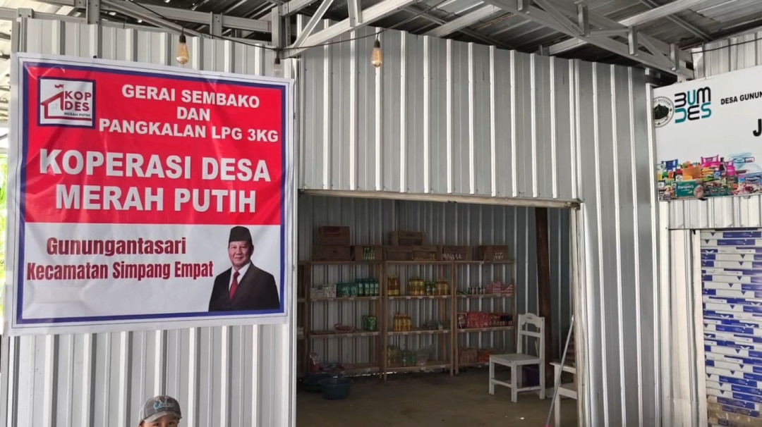 Resmi Berjalan, Warga Gunung Antasari Sambut Koperasi Desa Merah Putih