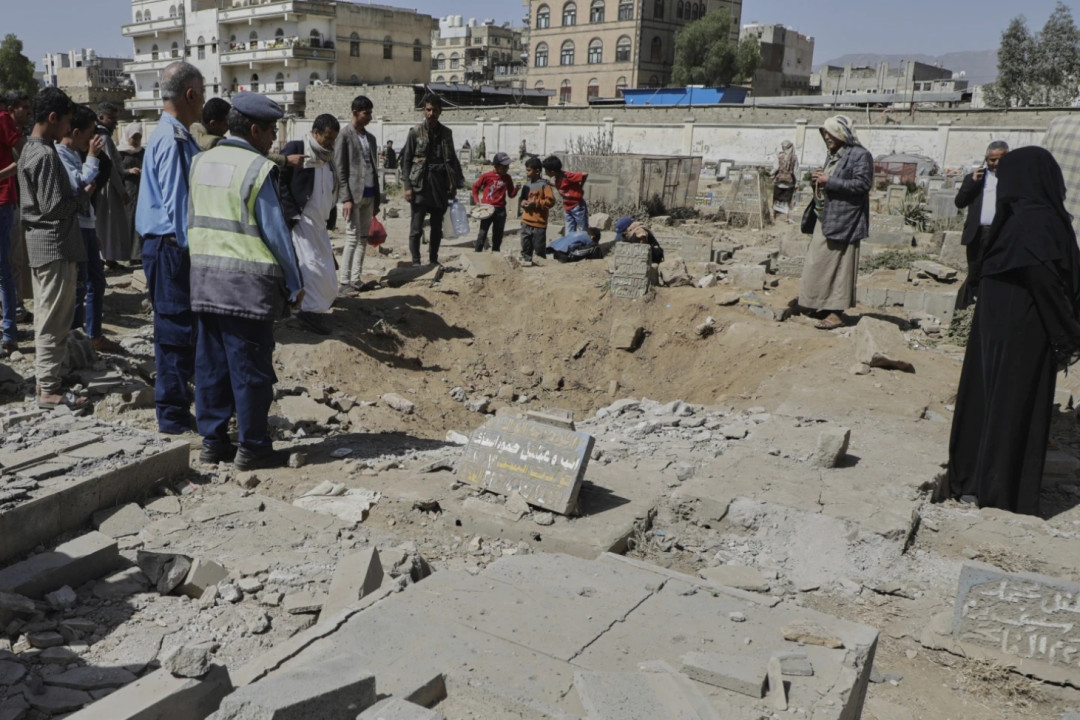 12 Tewas di Sana’a, Serangan Udara AS Guncang Yaman