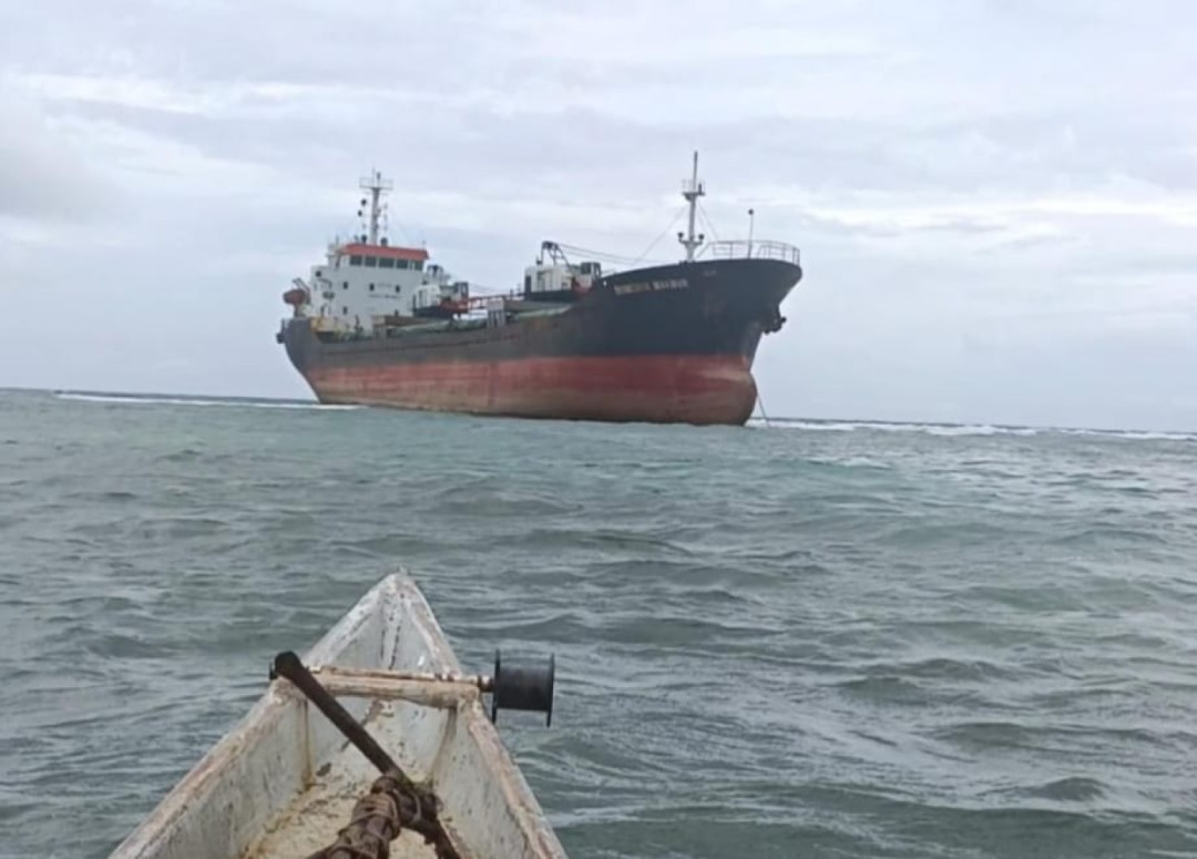 Karamnya KM Sriwijaya Makmur di Selayar Diduga Rusak Terumbu Karang dan Habitat Laut